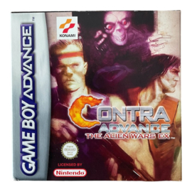 Contra Advance: The Alien Wars EX - EUR (CIB) (GBA)