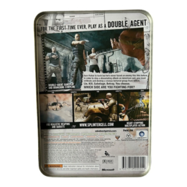 Tom Clancy's Splinter Cell Double Agent + Tin Box (NO GAME INCLUDED) (XBOX 360) (TWEEDEHANDS)