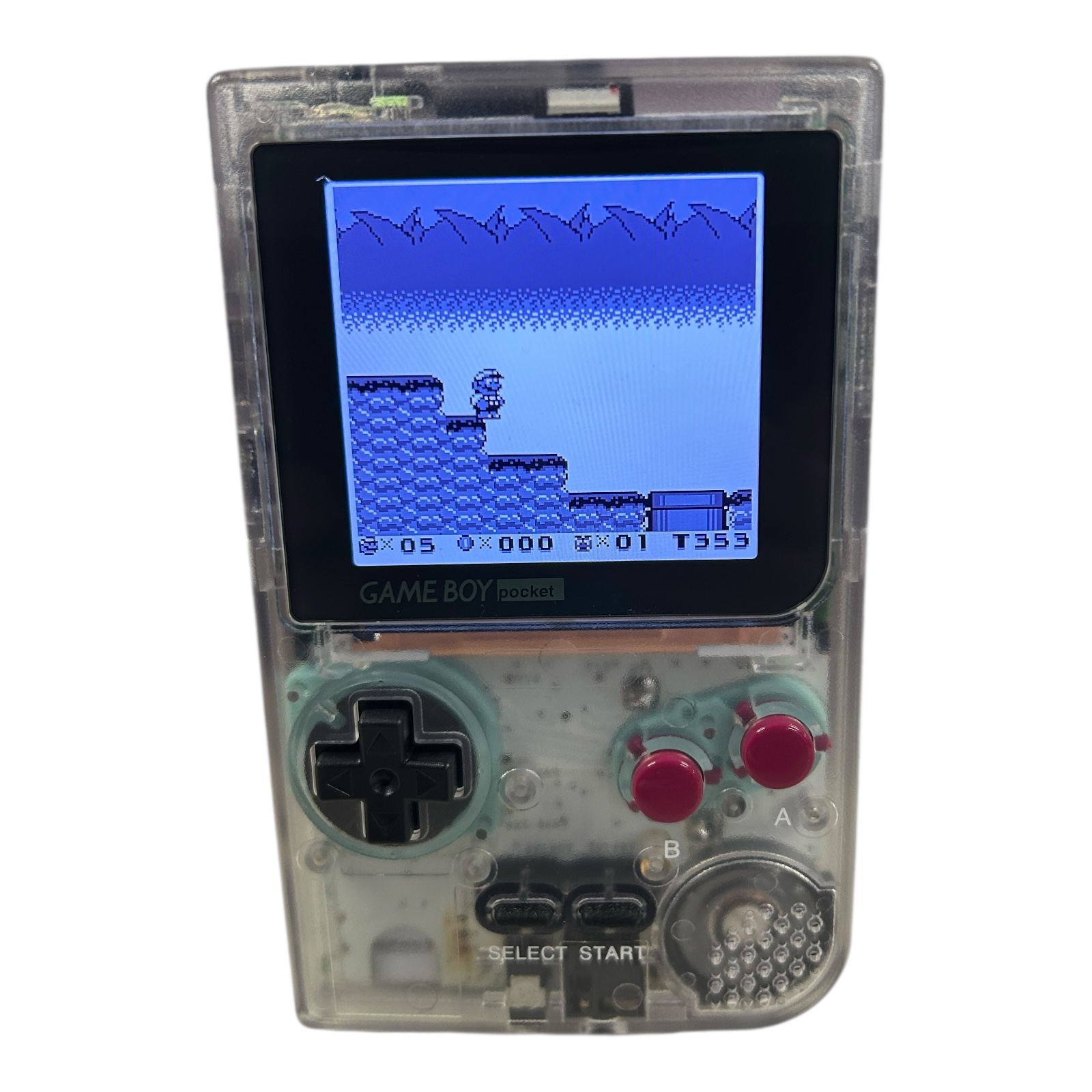 GameBoy Pocket Transparent IPS Screen (GB CLASSIC)