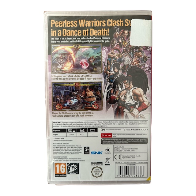 Samurai Showdown (SWITCH) (NIEUW)