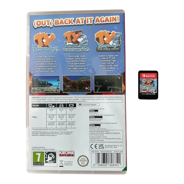 TY The Tasmanian Tiger Bush Rescue Bundle (SWITCH) (TWEEDEHANDS)