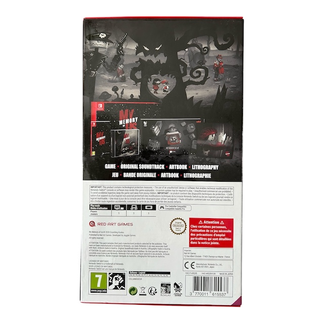 My Memory of Us Collector's Edition (RAG) (SWITCH) (NIEUW) (Game Sealed)