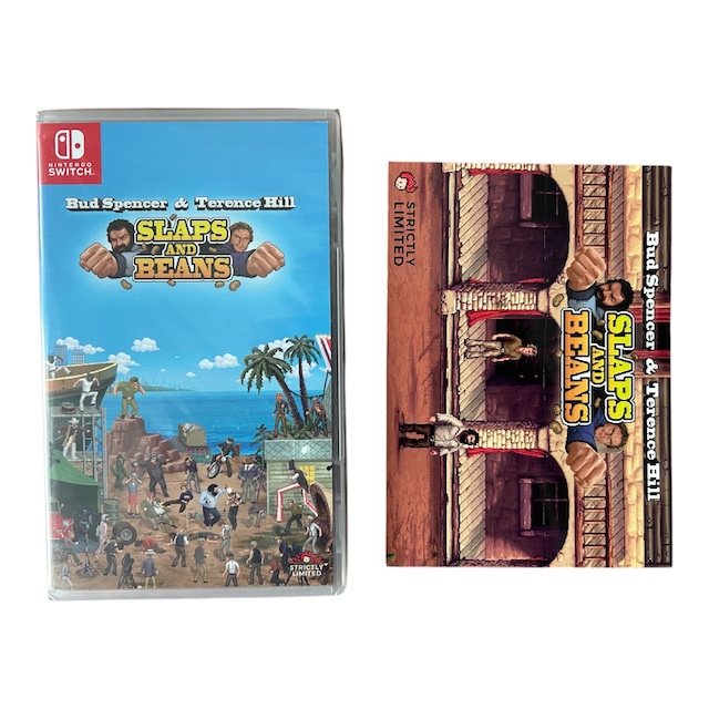 Bud Spencer & Terence Hill: Slaps And Beans + Postcard (SLG #24) (SWITCH) (NIEUW)