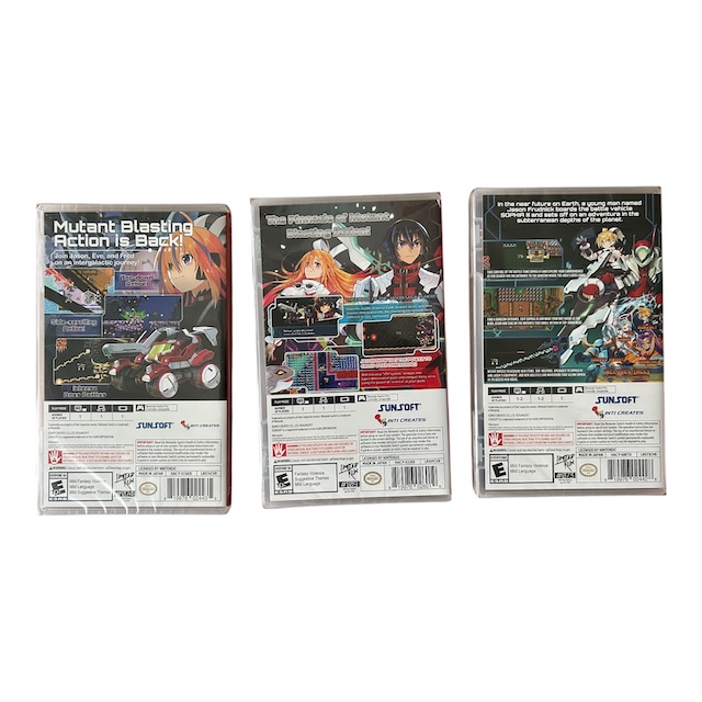 Blaster Master Zero Trilogy + Slipcover (Blaster Master Zero + Blaster Master Zero 2 + Blaster Master Zero 3) (LRG) (SWITCH)(NIEUW)