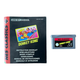 Donkey Kong Nes Classics - EUR (Losse Cassette + Boekje) (GBA)