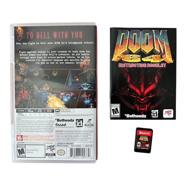 DOOM 64 (LRG #081) (SWITCH) (TWEEDEHANDS)