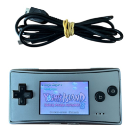 Game Boy Micro (GREY) (GBA) (TWEEDEHANDS)
