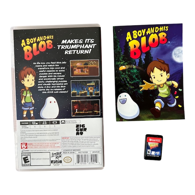A boy And His Blob Deluxe Edition (LRG #149) (SWITCH) (TWEEDEHANDS)