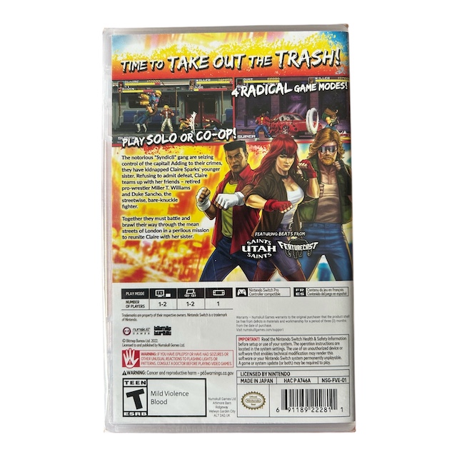 Final Vendetta (LRG VERSION) (SWITCH) (NIEUW)