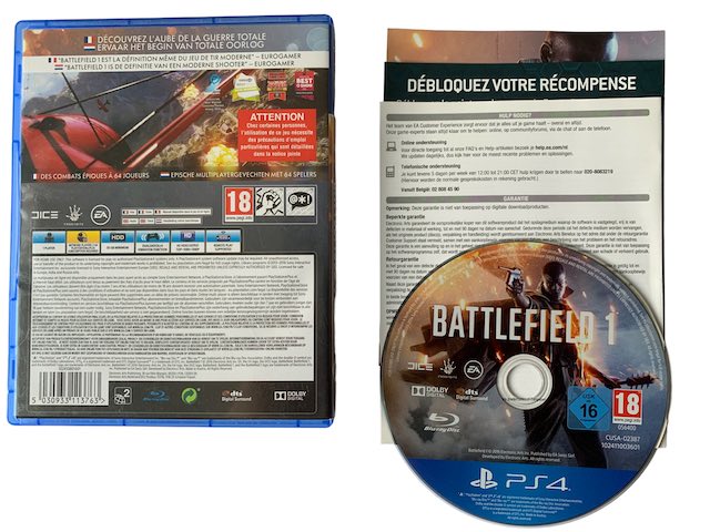 Battlefield 1 (PS4) (TWEEDEHANDS)