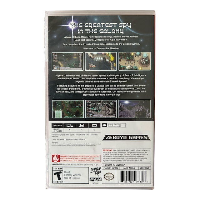 Cosmic Star Heroine (LRG #020) (SWITCH) (NIEUW)