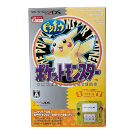 Nintendo 2DS Pokemon Pikachu Pokemon Center store limited Pack Japan + Eur Charger (2DS) (TWEEDEHANDS)