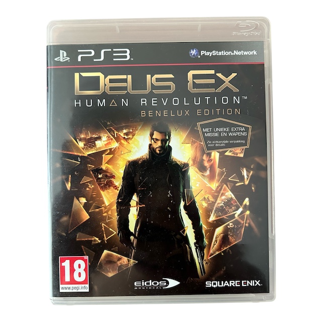 Deus Ex Human Revolution (Benelux Edition Cover) (PS3) (TWEEDEHANDS)