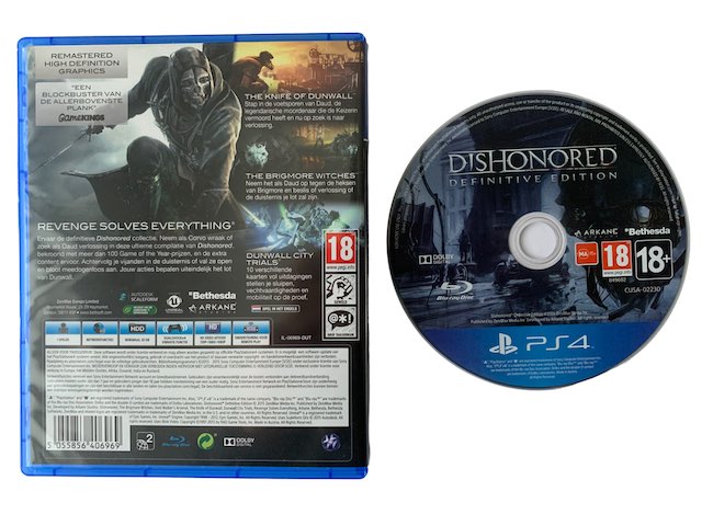 Dishonored Defenitive Edition (PS4) (TWEEDEHANDS)
