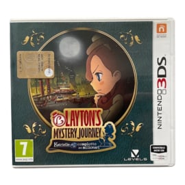 Layton's Mystery Journey Katrielle And The Millionaires Conspiracy - EUR (ITA COVER) (3DS) (TWEEDEHANDS)