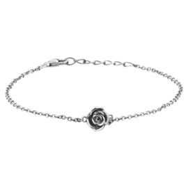 Zilveren oxi roos armband 'TK Rose'