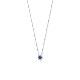 Ketting blauwe Saffier 'TK Hedin'