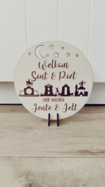 Welkomstbord Sint & Piet
