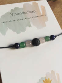 Armband + Kaart: Vriendschap