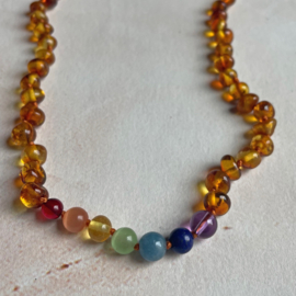 Barnsteen armband baby/kind - chakra | 12 / 14 / 16cm