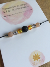 Armband + Kaart: Positieve energie & Levensvreugde