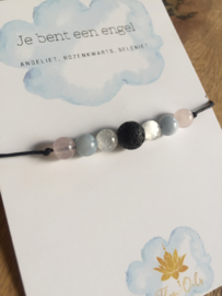 Armband + Kaart: Je bent een engel