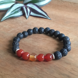 Carneool armband 8mm