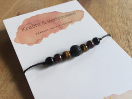 Armband + Kaart: Kracht & Vertrouwen