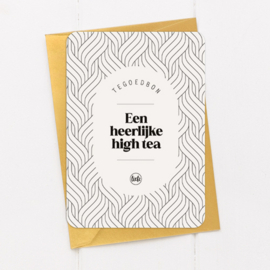 Tegoedbon | Een heerlijke High Tea