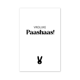 Mini kaartje | Vrolijke Paashaas