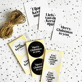 Stickers | Een Kerstcadeau voor jou | 10 stuks