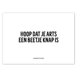 Kaart | Hoop dat je arts een beetje knap is