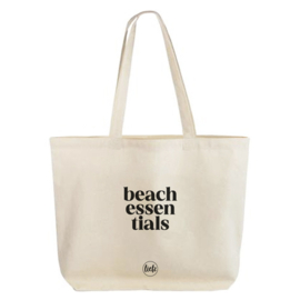 Canvas tas | Beach essentials