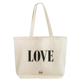 Canvas tas | Love