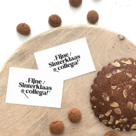 Mini kaartje Sinterklaas | Fijne Sinterklaas collega