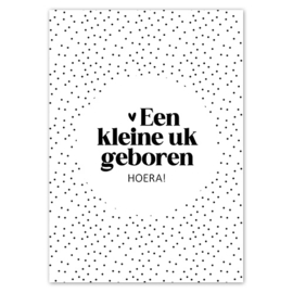 Kaart | Een kleine uk geboren