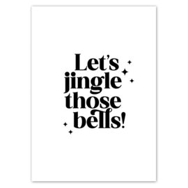 Kerstkaart | Let's jingle those bells