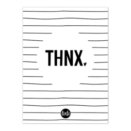 Fles etiket | Thnx