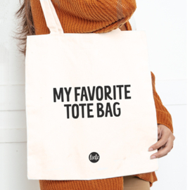 Katoenen tas | My favorite tote bag