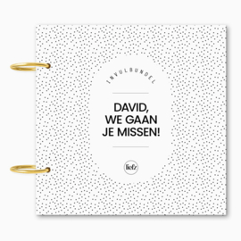 Custom invulbundel | We gaan je missen