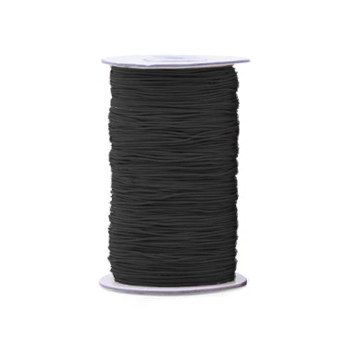 Elastisch touw | Zwart | 5 mtr