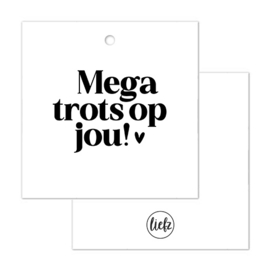 Cadeaulabel | Mega trots op jou