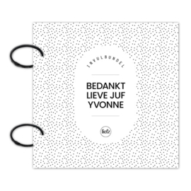 Custom invulbundel | Bedankt juf