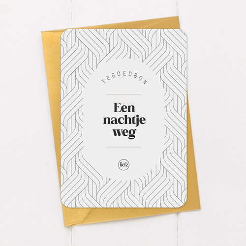 Tegoedbon | Een nachtje weg