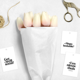 Cadeaulabel | Mega bedankt