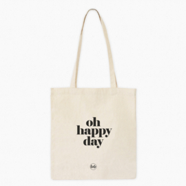 Katoenen tas | Oh happy day