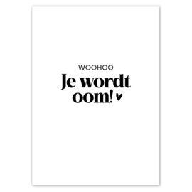 Kaart | Woohoo, je wordt oom