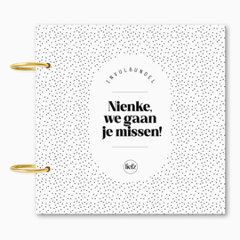Custom invulbundel | We gaan je missen