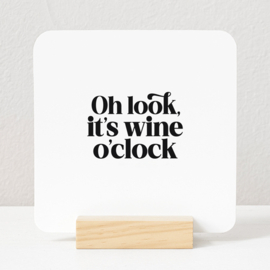 Tegeltje Forex | Oh look, it's wine o'clock