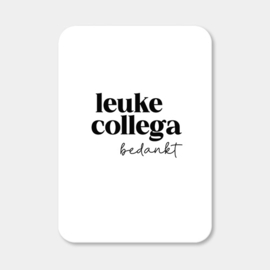 Midi kaartje | Leuke collega bedankt